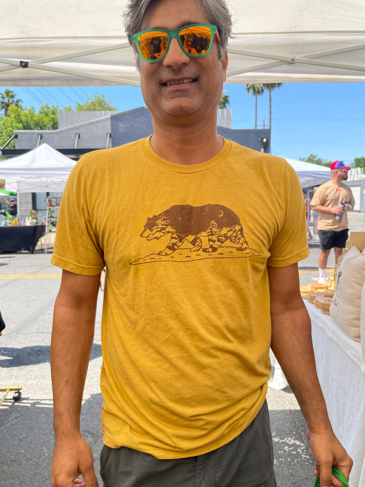 California Grizzly Bear Art T-Shirt: Super Soft, Unisex XS-3X