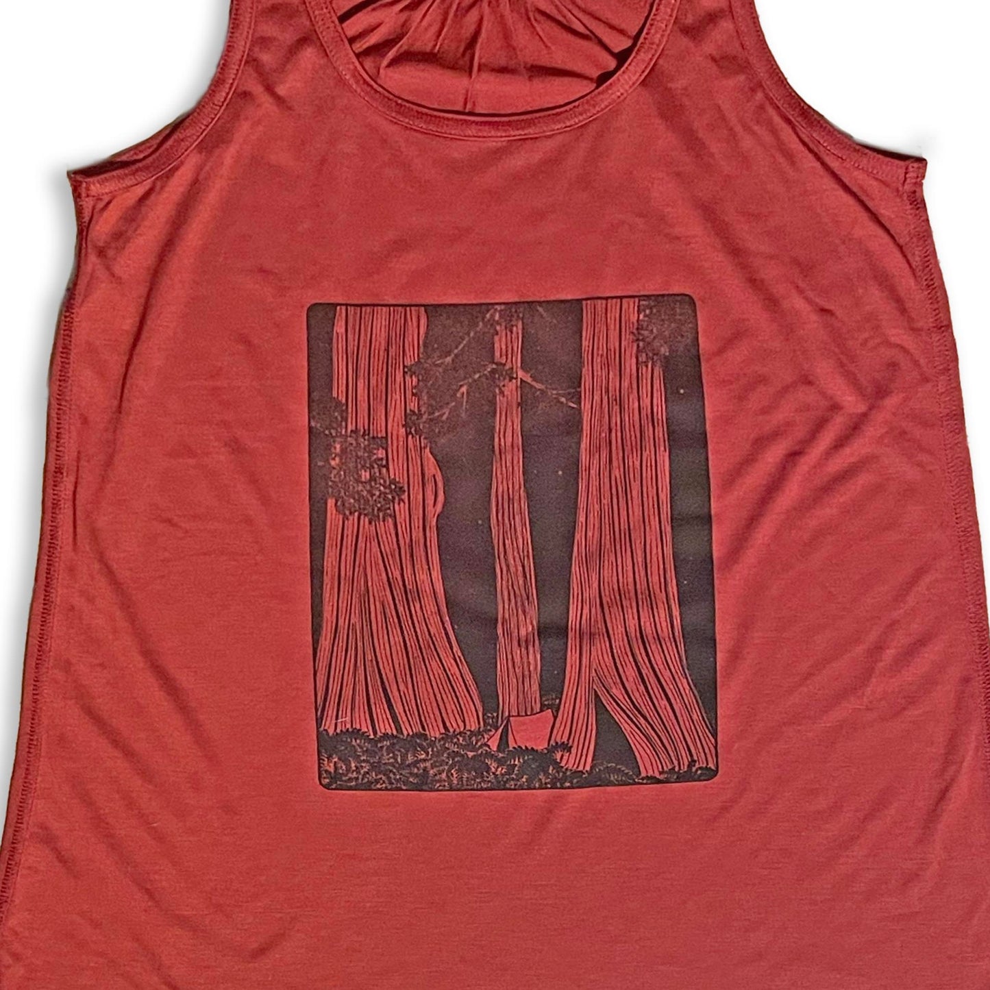 Redwoods Women's Lightweight Flowy Tank, XS-2X