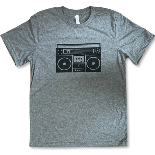 Boom Box Art T-Shirt: Super Soft, Unisex XS-3X