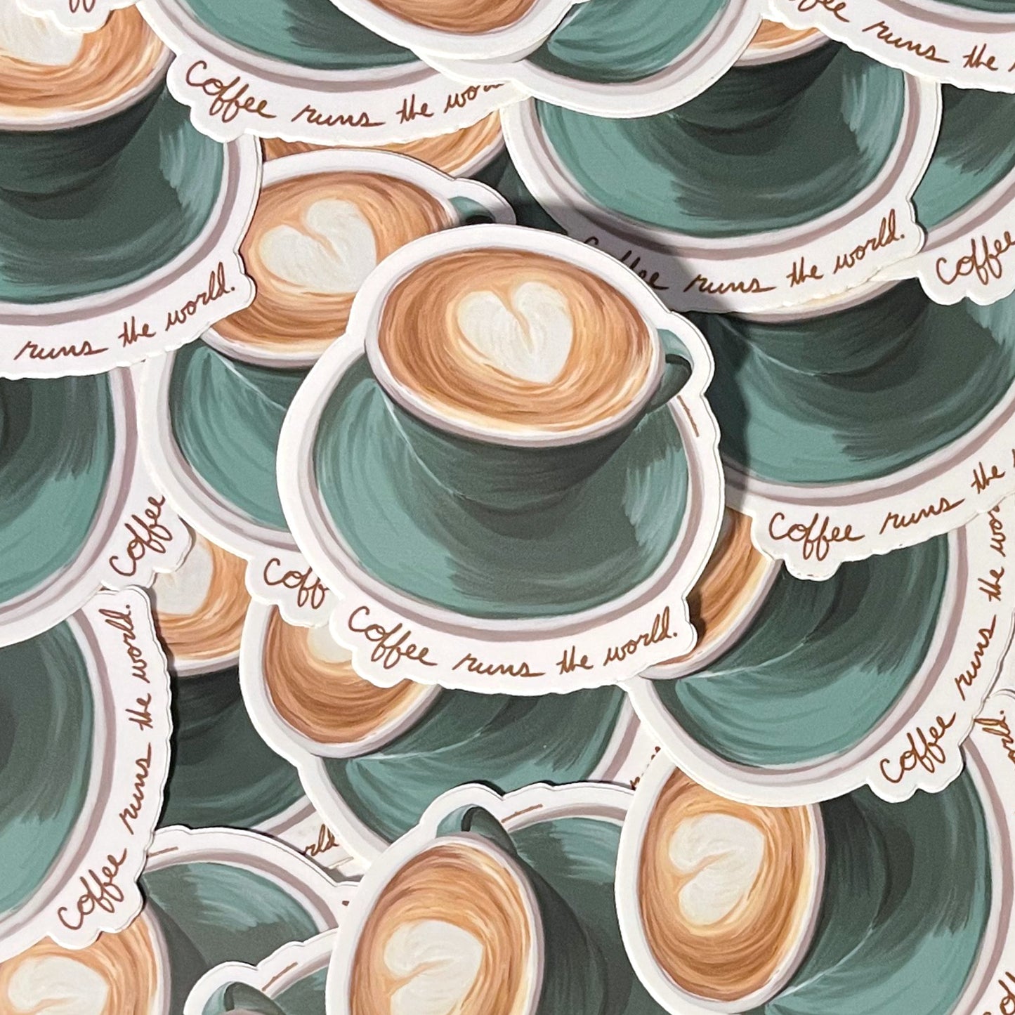 Coffee Sticker - Waterproof