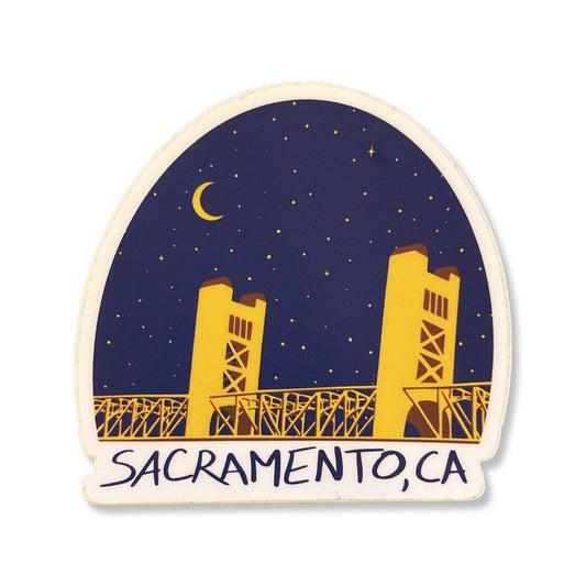 Sacramento Sticker - Waterproof