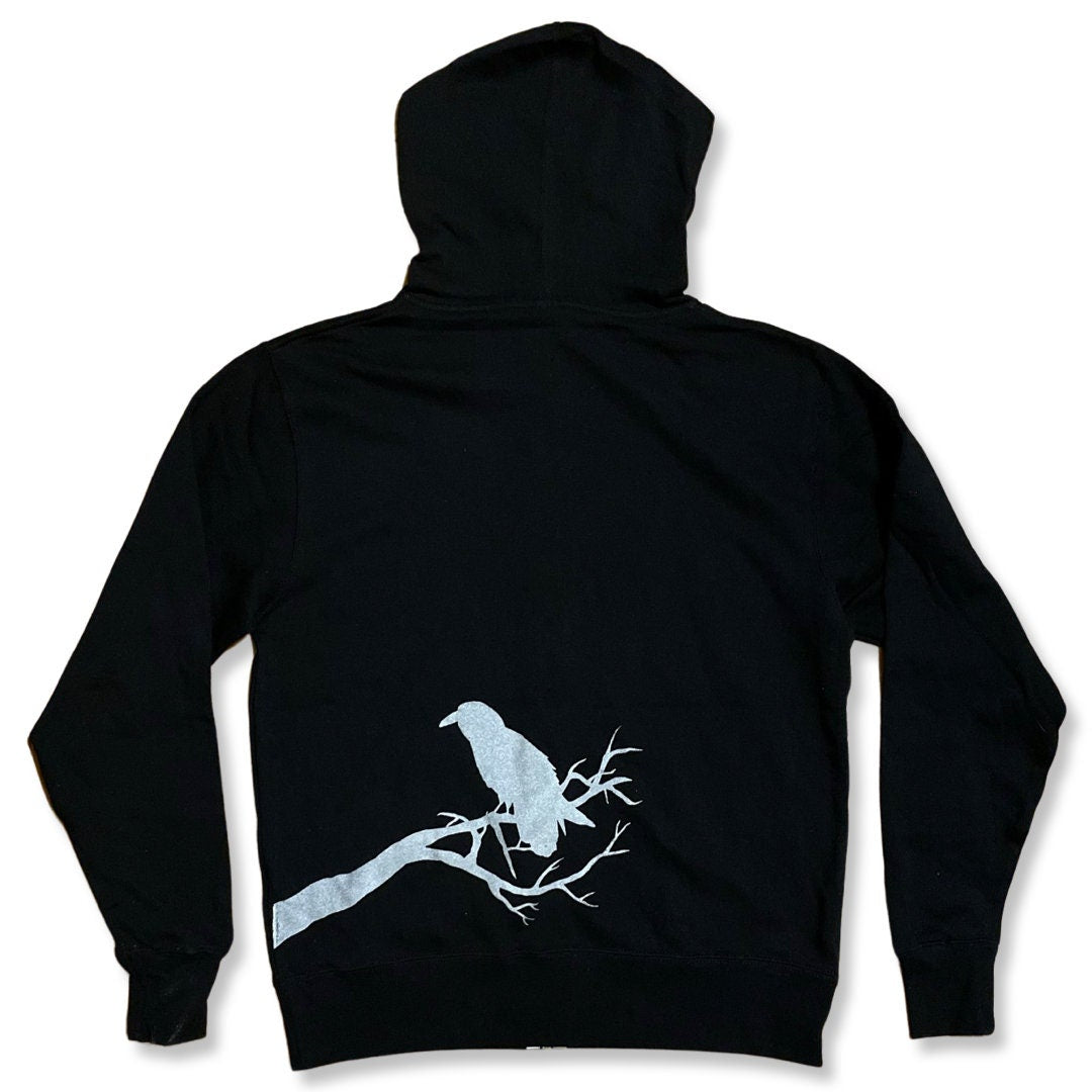 Raven Zip Hoodie