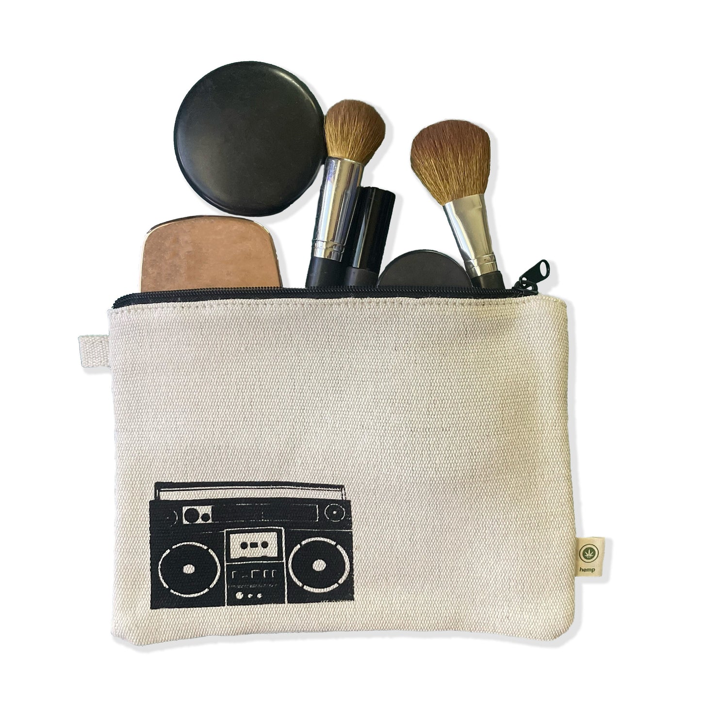 Boom Box Zipper Pouch