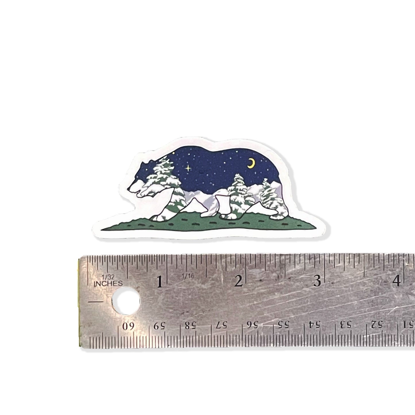 California Grizzly Bear Sticker - Waterproof