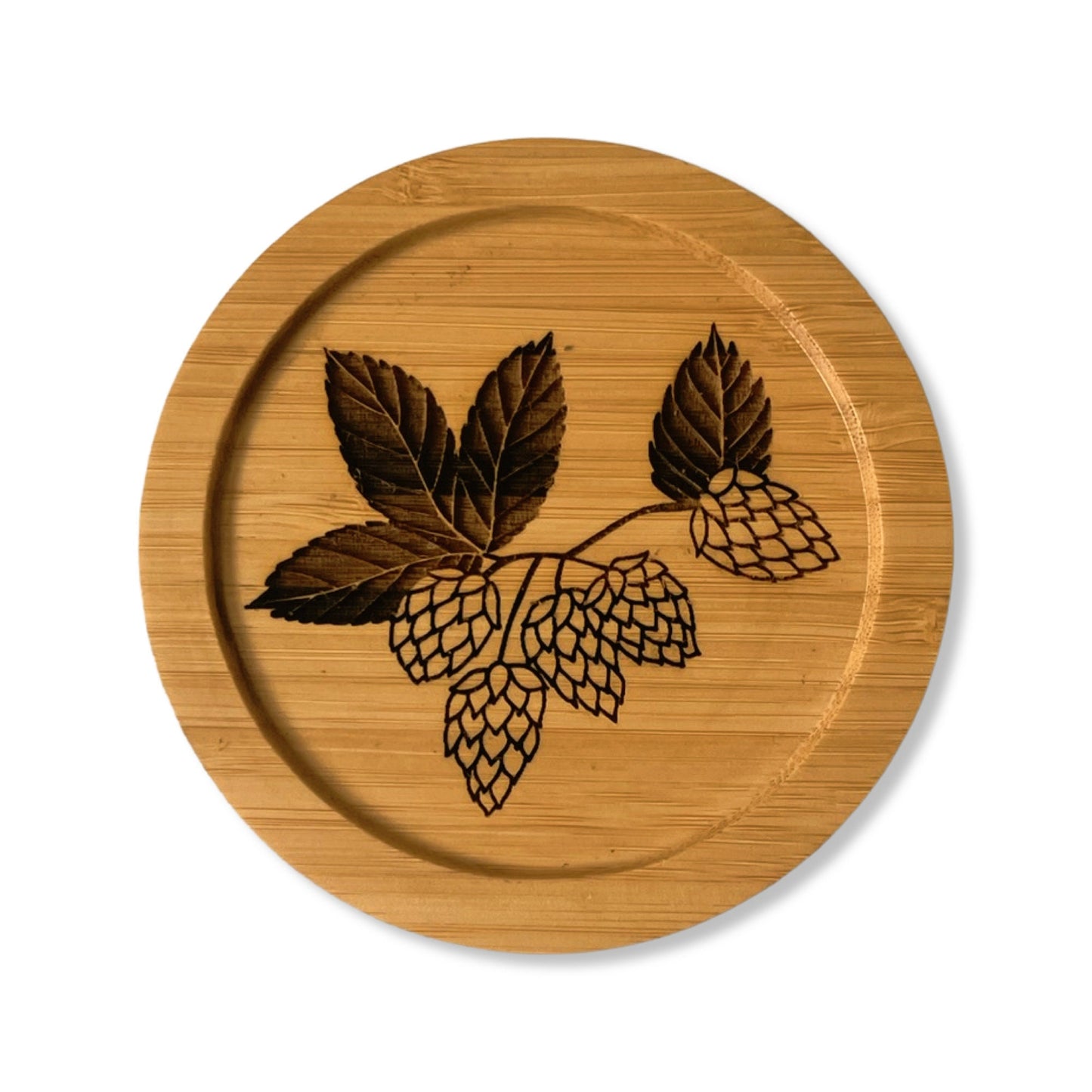 Hops Bamboo Coaster