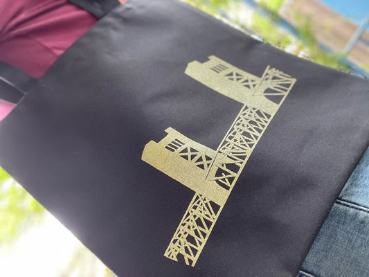 Sacramento Tower Bridge Tote Bag