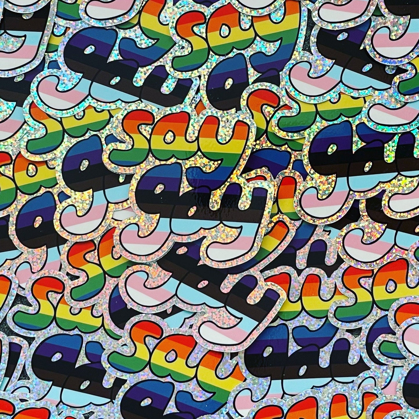 Say Gay Waterproof Sticker