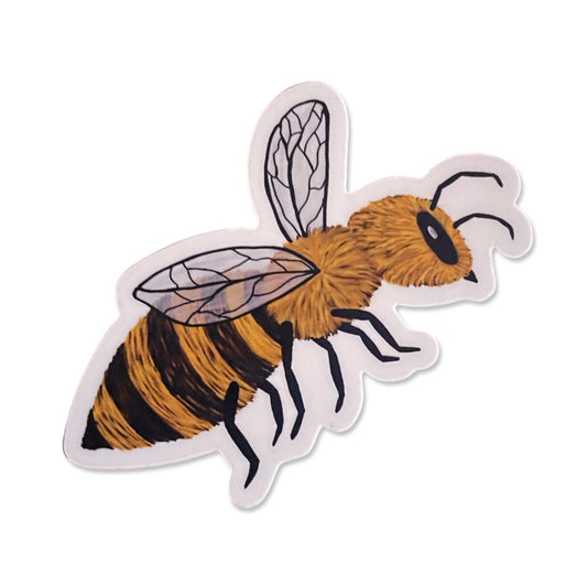 Bee Art Sticker - 3"