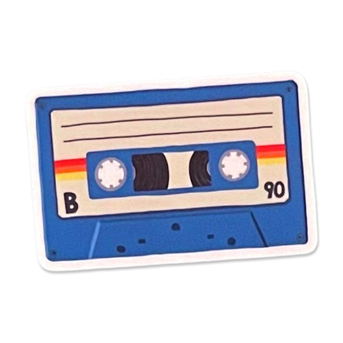 Cassette Tape Waterproof Sticker