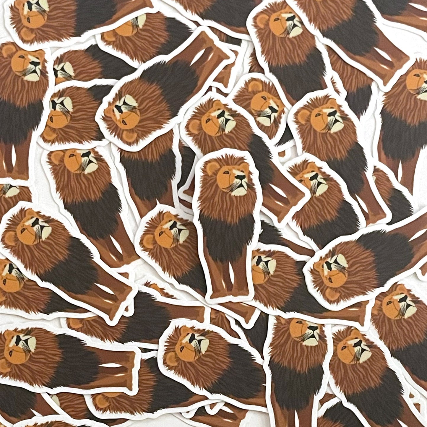 Lion Sticker Waterproof