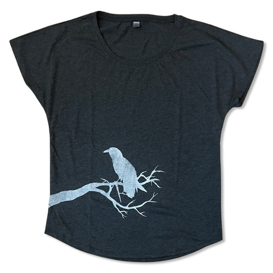 Raven Scoop Neck Women's T-shirt