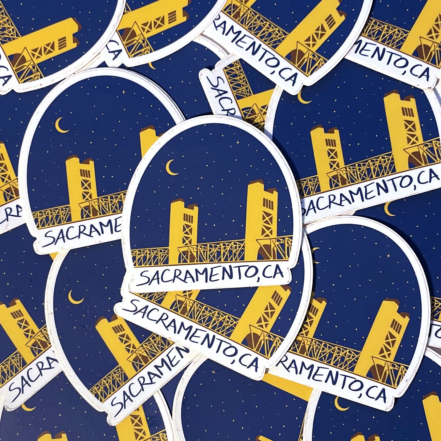 Sacramento Sticker - Waterproof