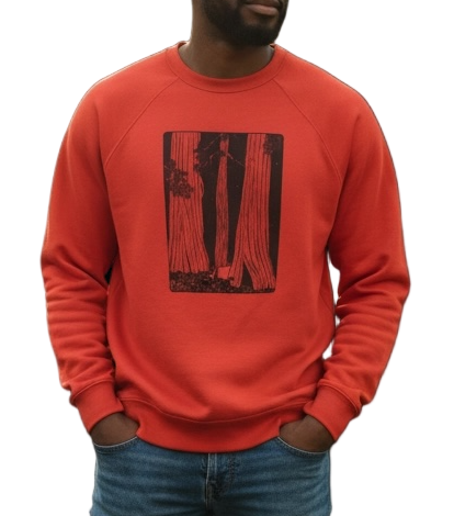 Redwoods Pullover Sweatshirt: Lightweight, Super Soft, USA Made