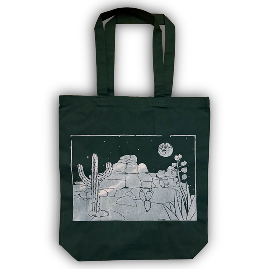 Forest Green Tote Bag
