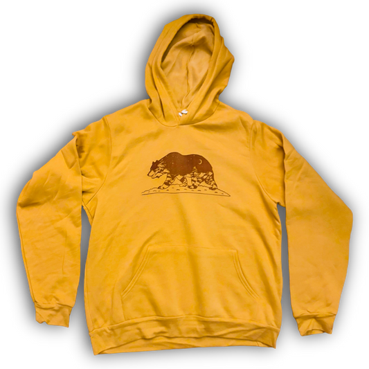 California Grizzly Bear Pullover Hoody