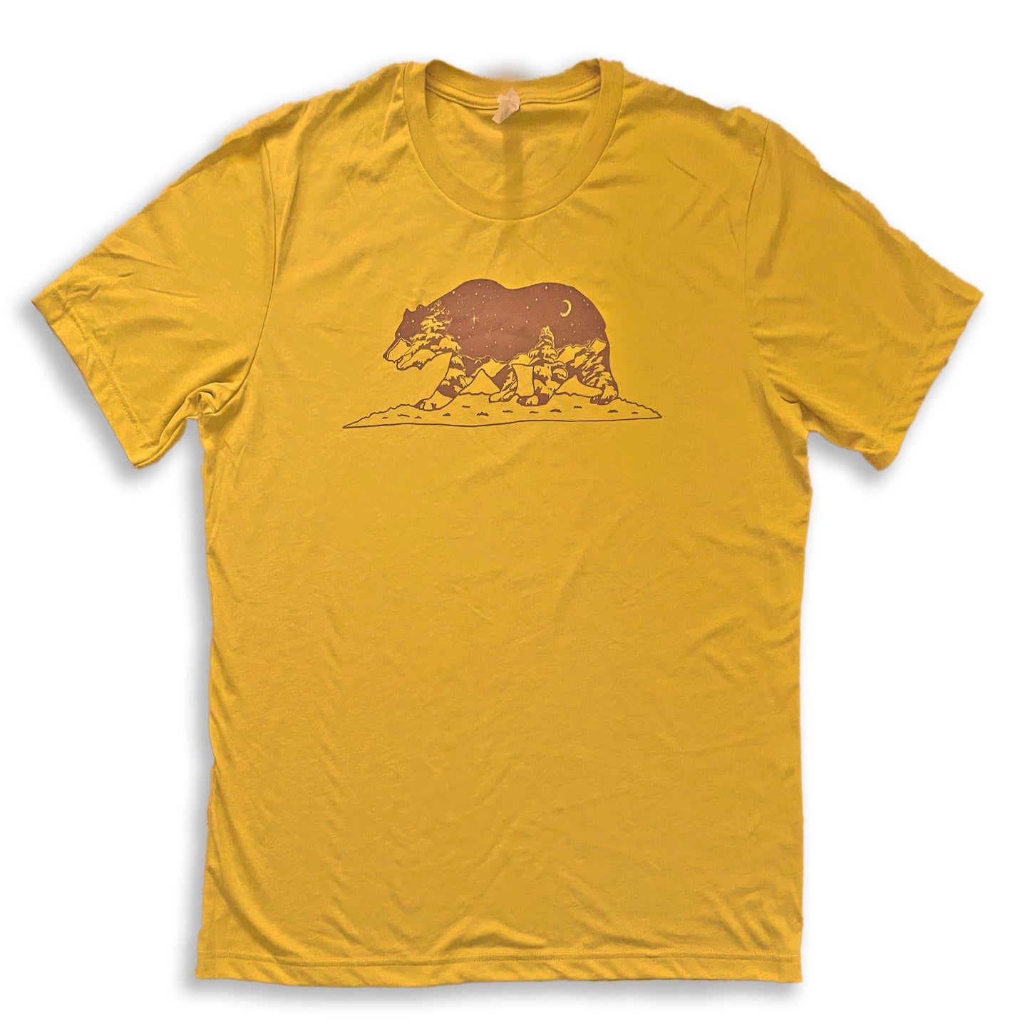California Grizzly Bear Art T-Shirt: Super Soft, Unisex XS-3X