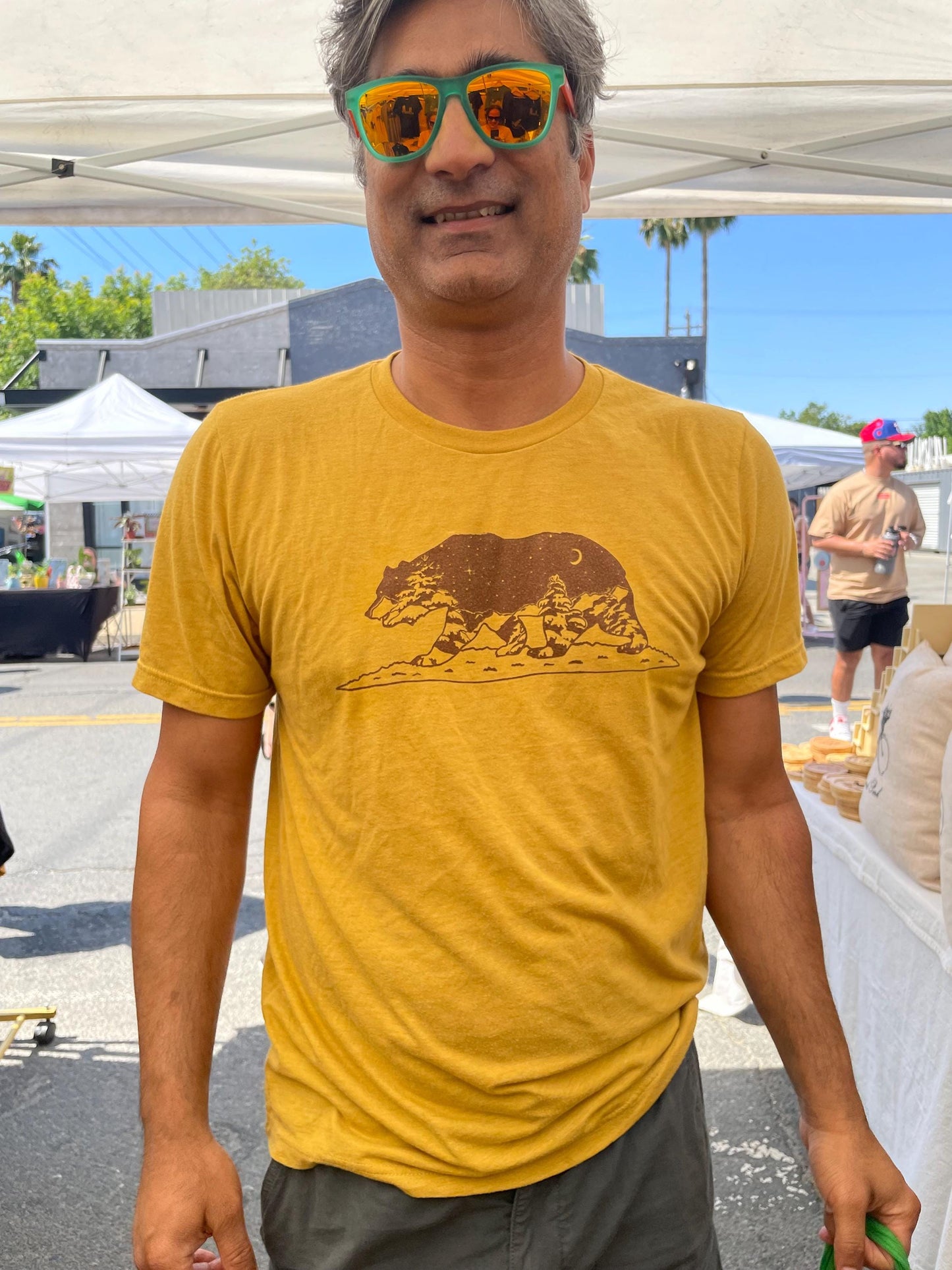 California Grizzly Bear Art T-Shirt: Super Soft, Unisex XS-3X