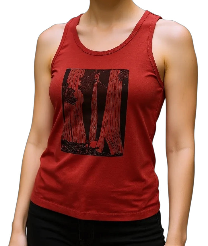 Redwoods Women's Lightweight Flowy Tank, XS-2X