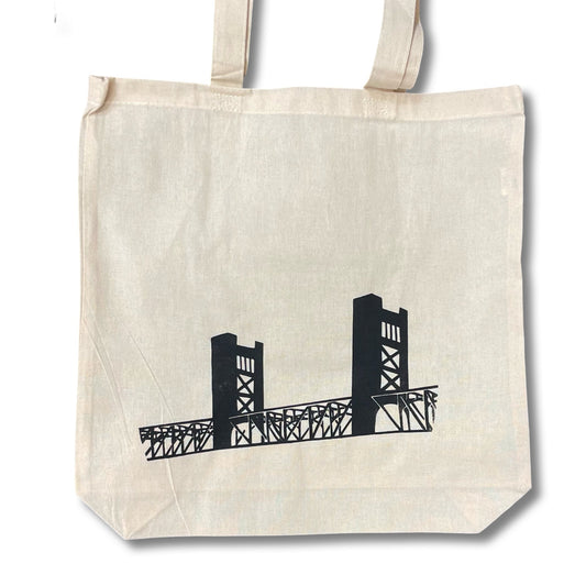 Sacramento Tower Bridge Tote Bag