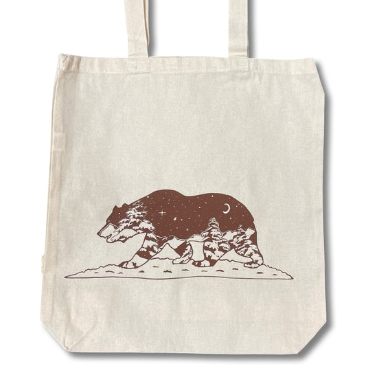 California Grizzly Bear Tote Bag