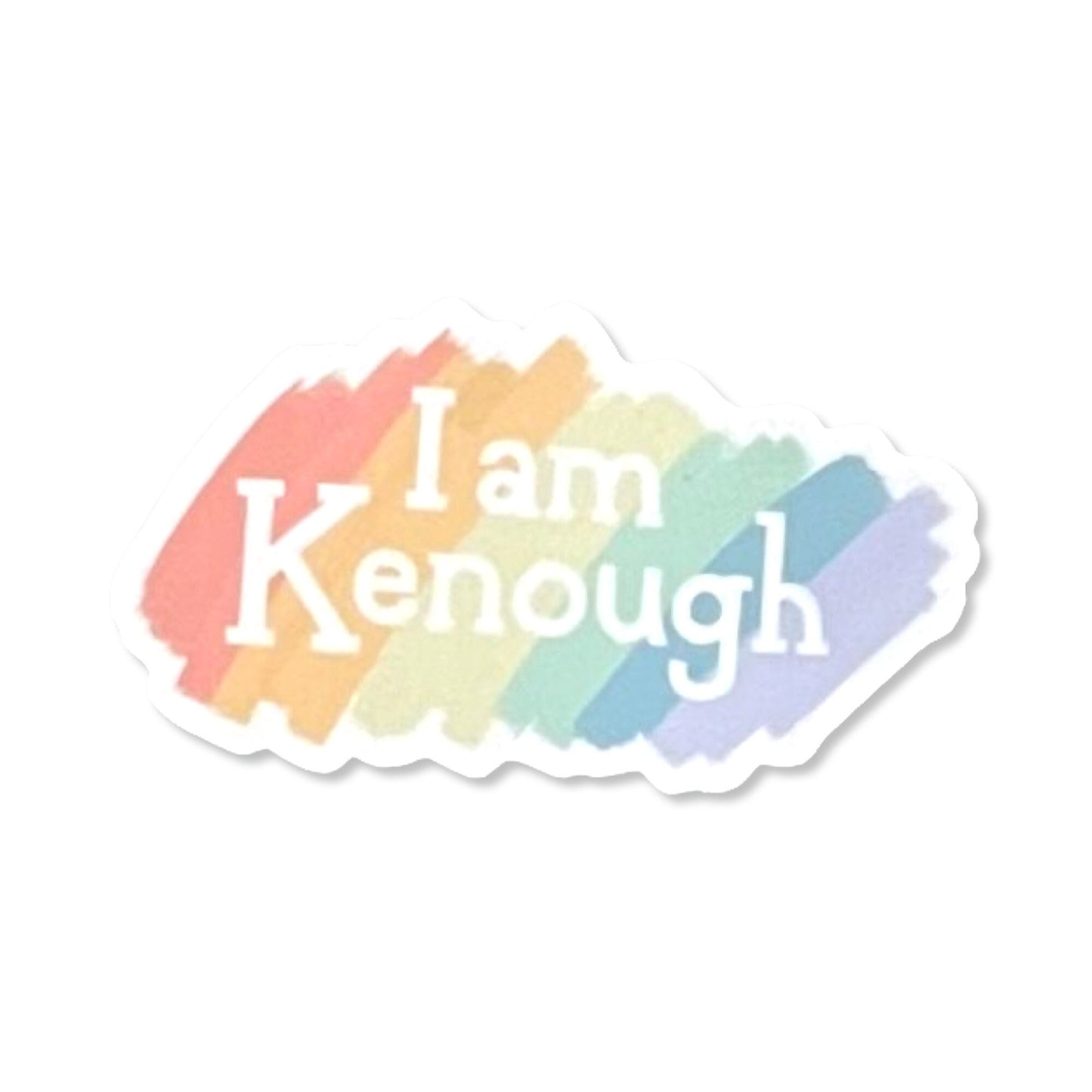 I am Kenough Waterproof Sticker- barbie inspired