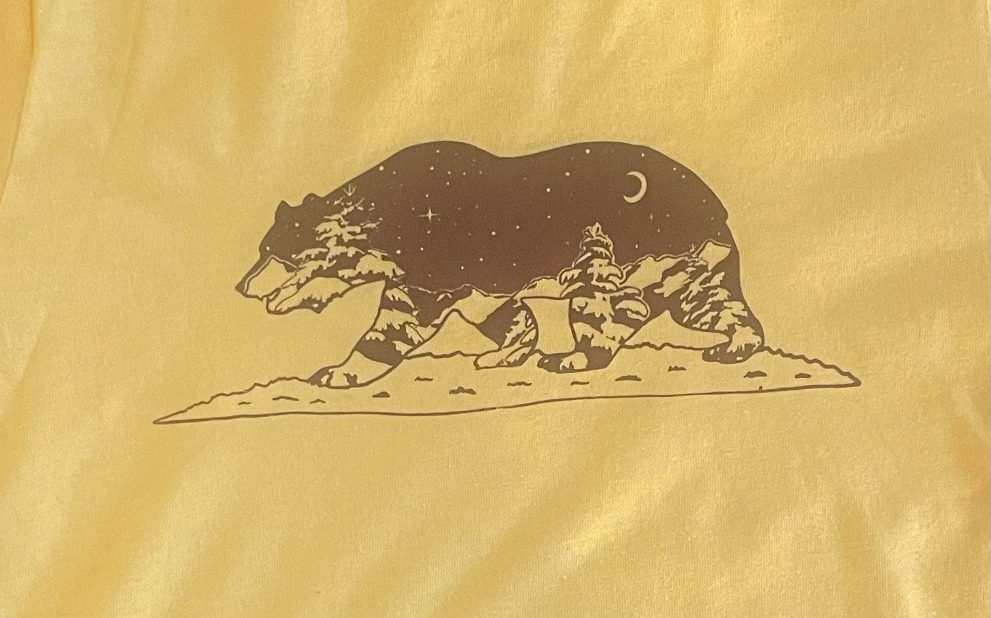 Kids California Grizzly Bear T-shirt