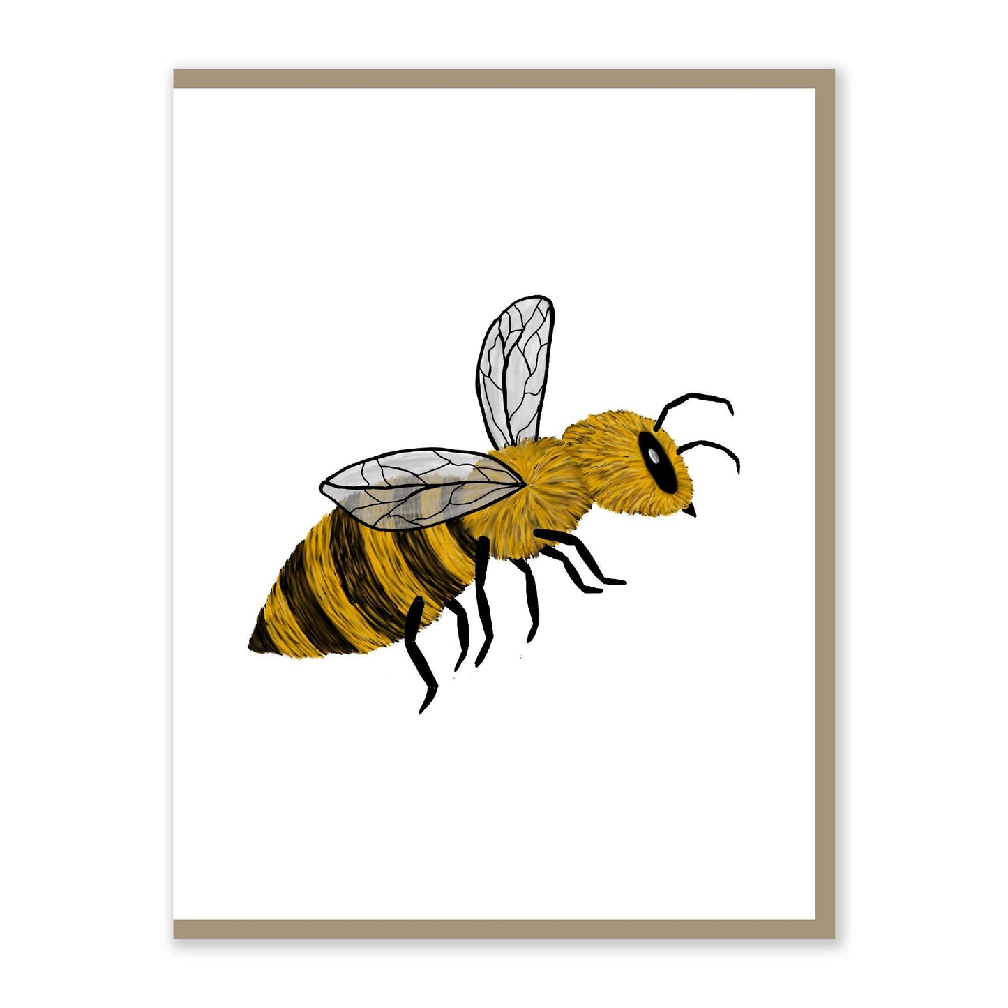 Bumble Bee Card | Save the Bees | Original Artwork | Greeting Card | Handmade