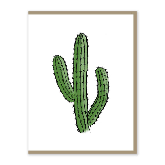 Cactus Card |  Original Artwork | Saguaro | Desert Lovers | Greeting Card | Handmade